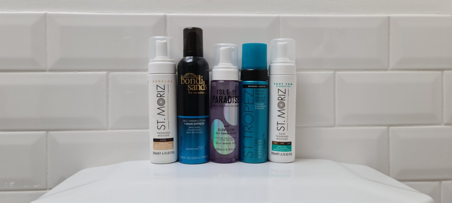 Testing Five Fake Tans